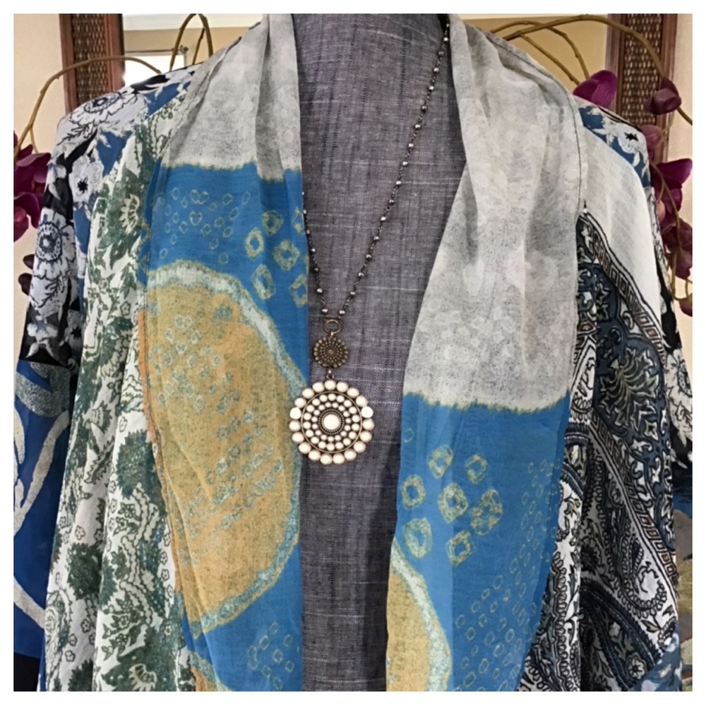 Free People Leonora Kimono.  NWT. - Picture 5 of 8
